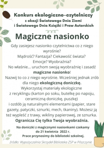 konkurs ekologiczny