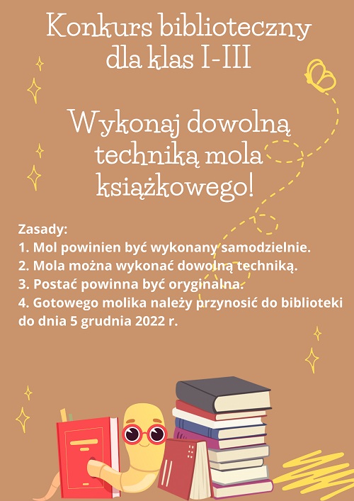 Mol książkowy konkurs I III