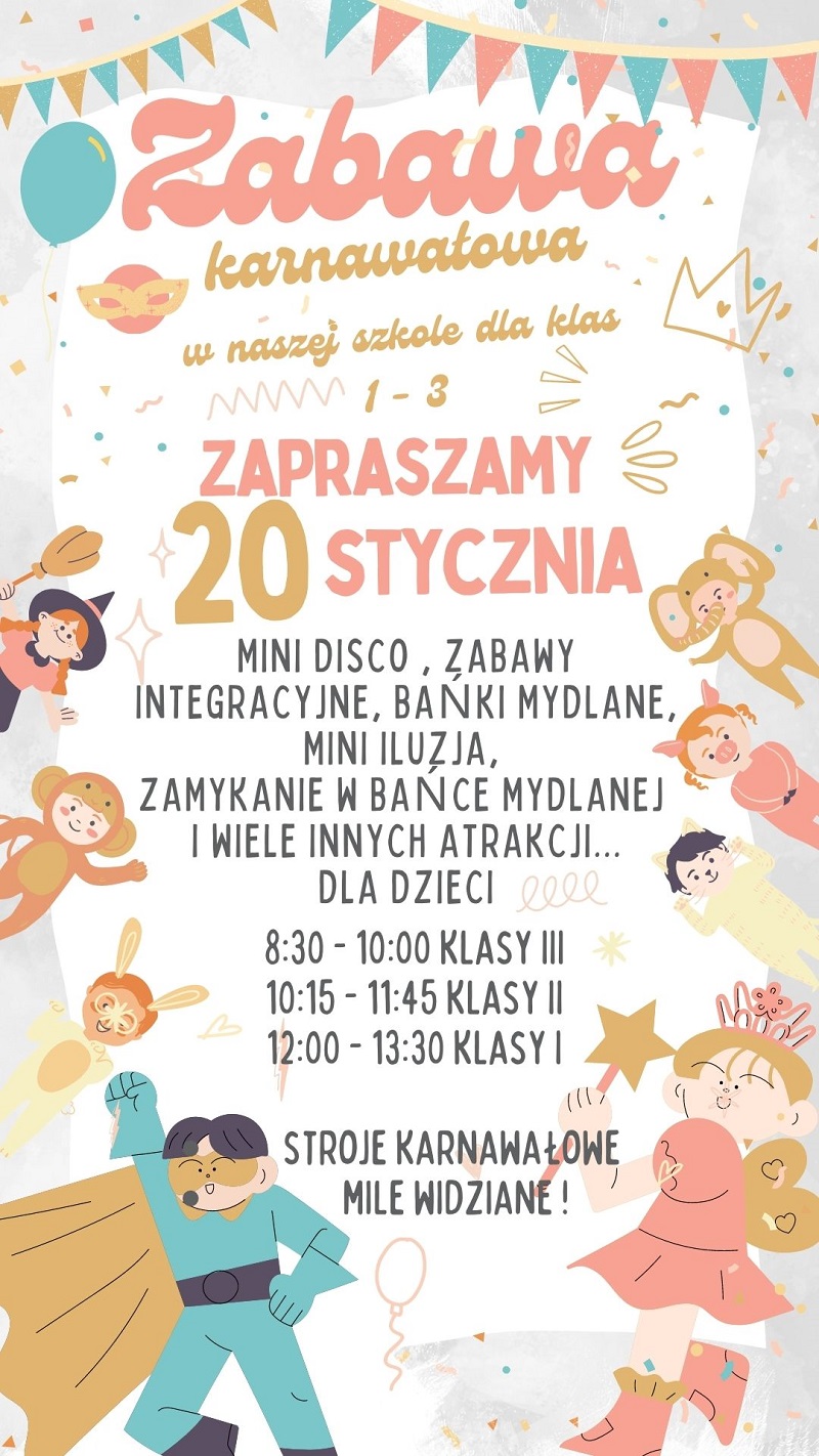 ZAPROSZENIE NA ZABAWĘ KARNAWAŁOWĄ W SZKOLEjpg
