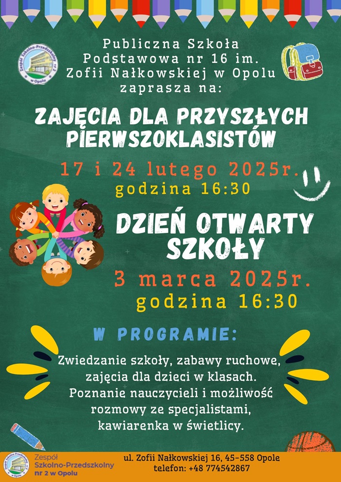 Dzień otwarty w szkole - 2025 
