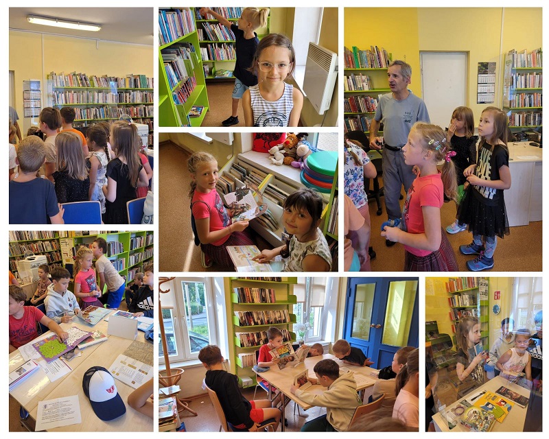 Klasa 2A z wizytą w bibliotece