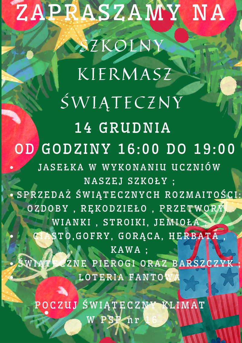 Kiermasz świąteczny - 2023