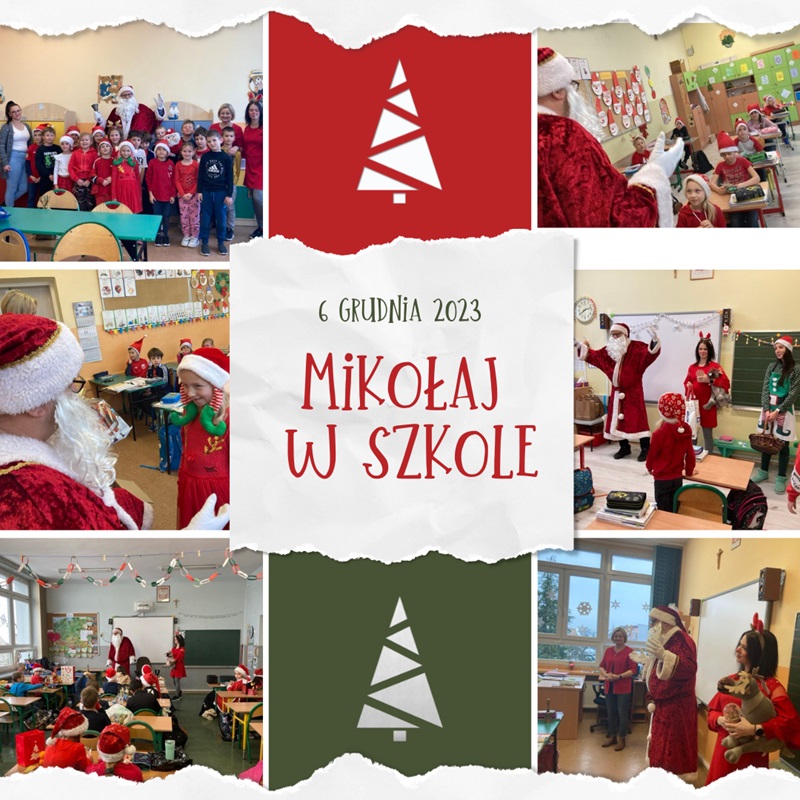 Mikołaj w szkole