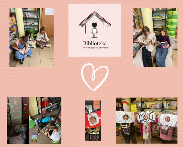 spokoj w bibliotece