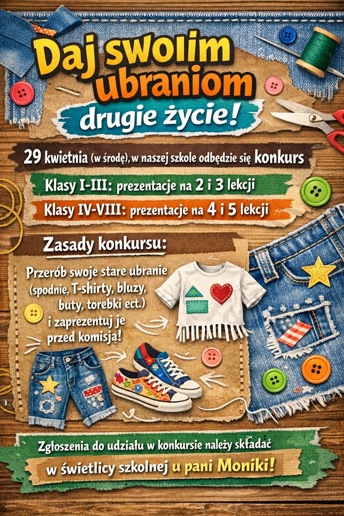 „Daj swoim ubraniom drugie życie”
