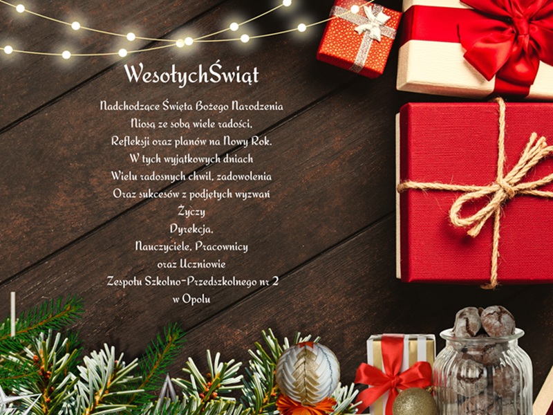 Red Modern Merry Christmas Poster - 1