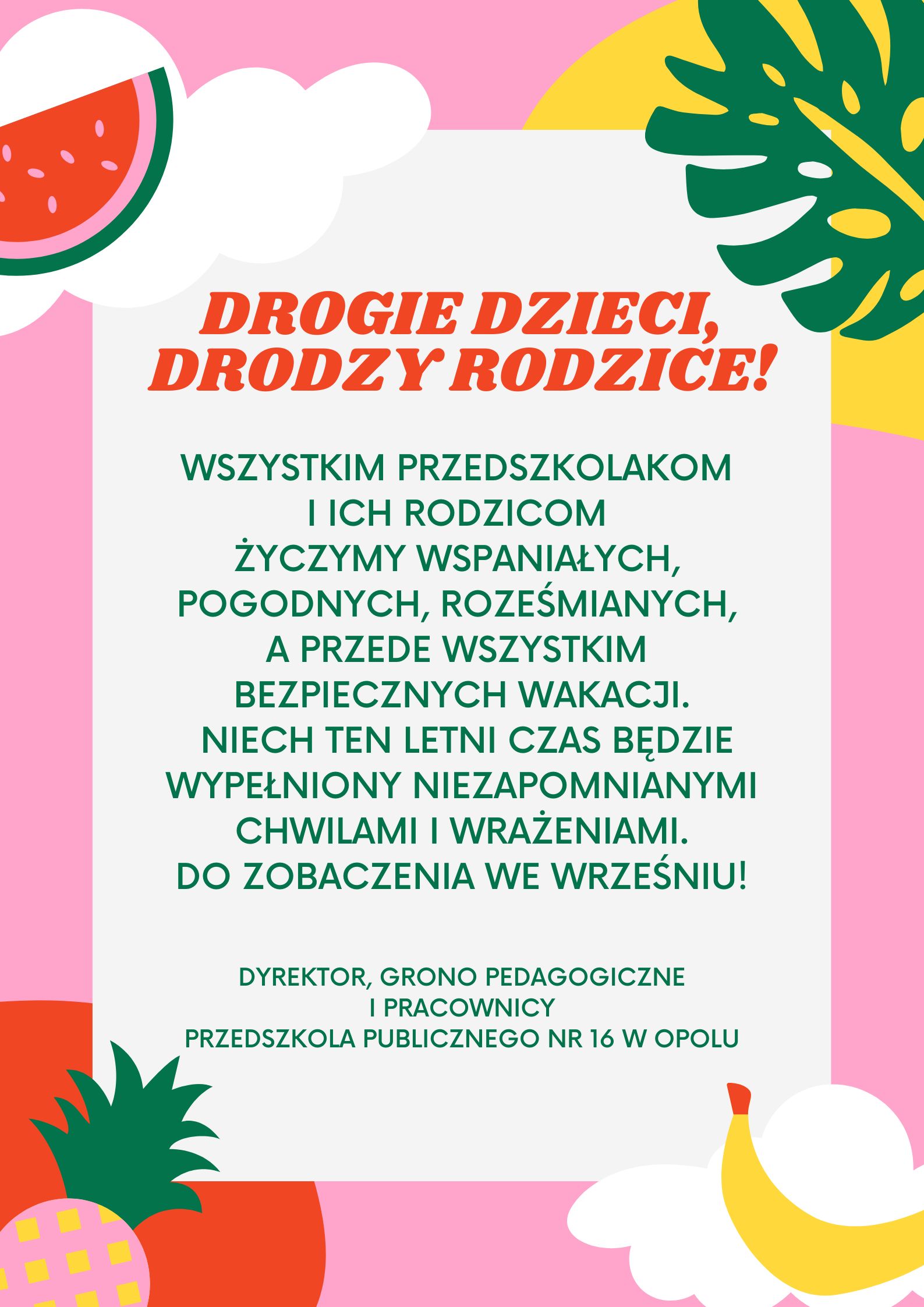 Lato Powrt Do Szkoy Klasa Drzwi Plakat