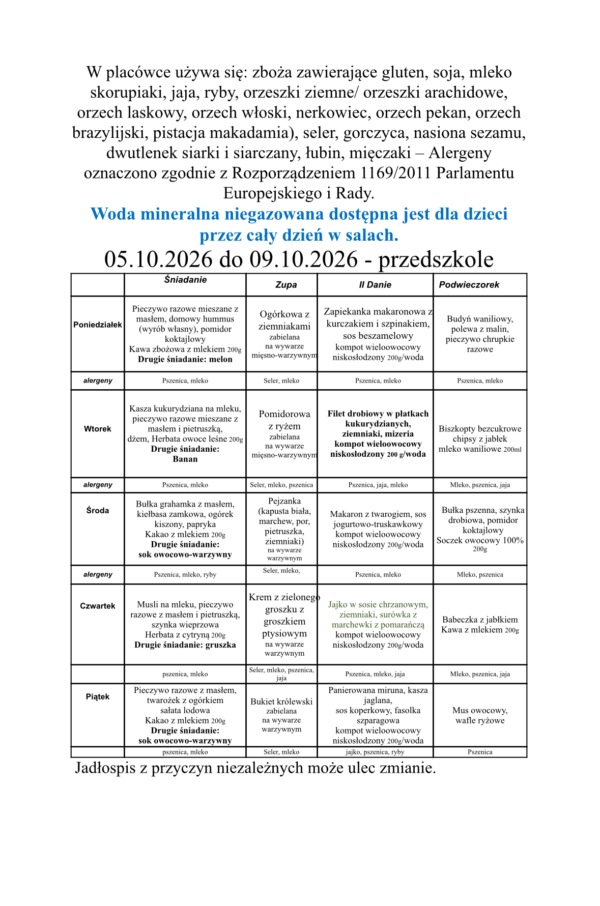 Jadłospis