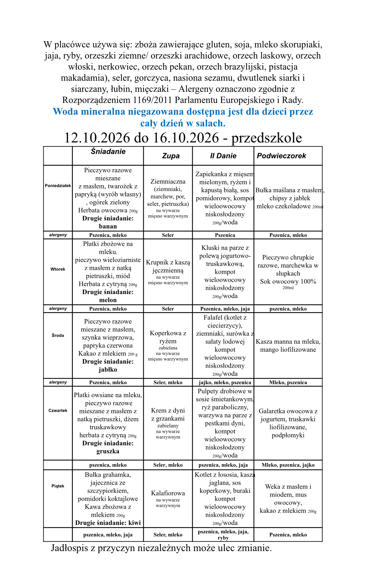 Jadłospis